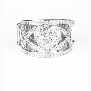 Heart Rhinestones Ring